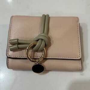 Chloe mini trifold wallet